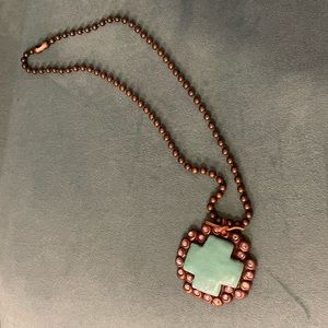 Sookie Sookie Turquoise Pendant Necklace